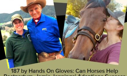 187 by Hands On Gloves: Can Horses Help Postpartum, Jamie Jennings’ Adoptions Success