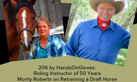 206 by HandsOnGloves:  Riding Instructor of 50 Years, Monty Roberts on Retraining a Draft Horse