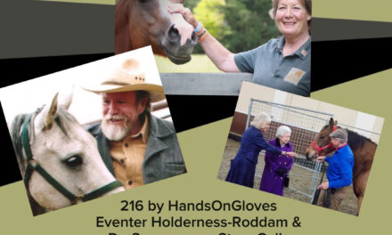 216 by HandsOnGloves: Eventer Holderness-Roddam & Dr. Seamans on Stem Cells