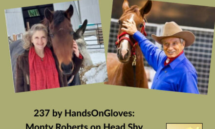 237 by HandsOnGloves: Monty Roberts on Head Shy & Apona Healing Ranch