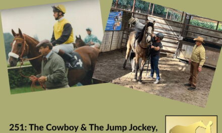 251: The Cowboy & The Jump Jockey, How A Champion Racehorse Was Saved, by HandsOnGloves